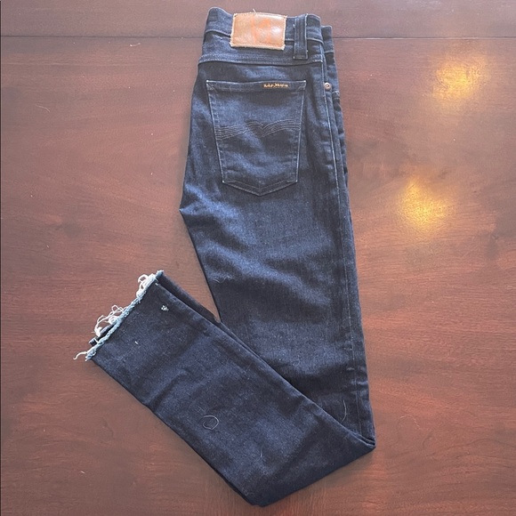 Nudie Jeans Other - Nudie Jeans Sz 28 Deep Indigo Skinny Jeans